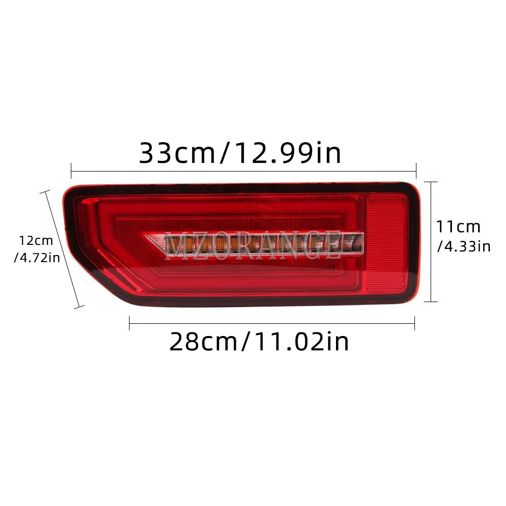 Car LED Reflector Tail Lights For Suzuki JIMNY 2019 2020 Rear Reserving Brake Lamps Turn Signal Indicatior Taillight  Car Parts