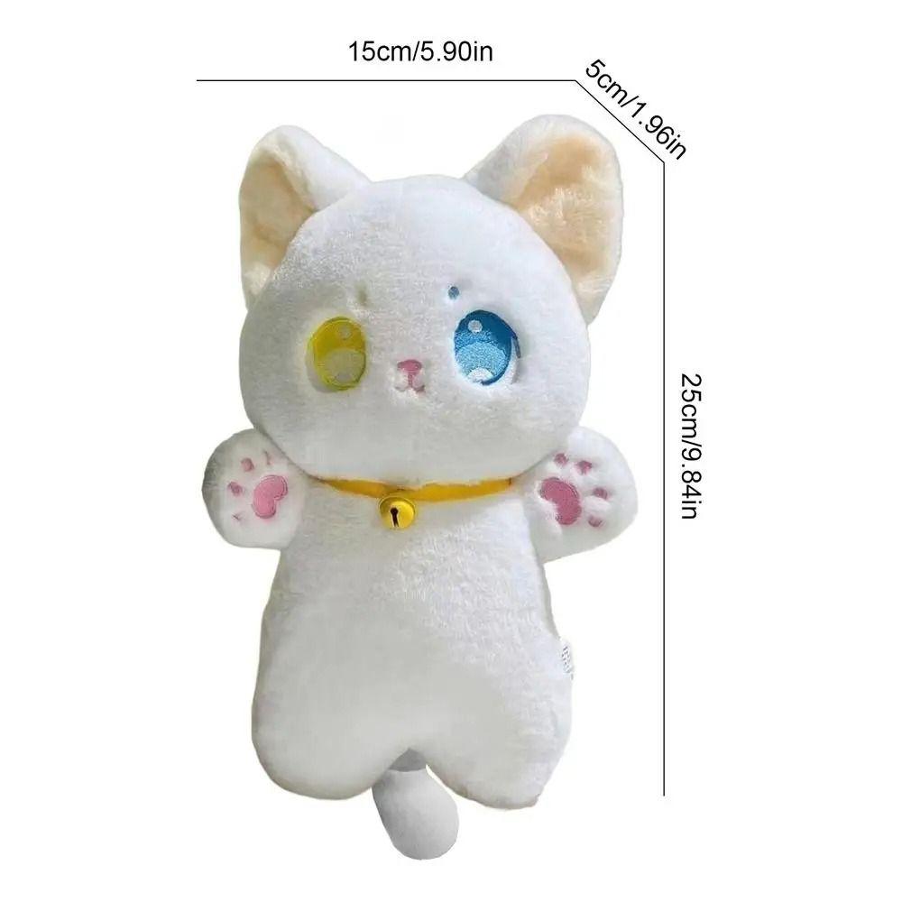 1Pcs Kid Gift Stuffed Animal Doll Black and White Children Toys Durable Cat Plush Toy for Kids Girl