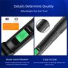High Sensitivity Foldable Metal Detector Handheld Precise Location Handheld Metal Scanner LCD Display 360 Degree