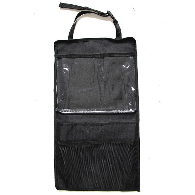 

Car Seat Back Protector Cover Multi-Pocket PVC Film for ipad Storage Organizer Auto Stowing Tidying Car Interior Accessories