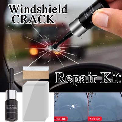 Kit de reparación de grietas en ventanas de coche, eliminación de arañazos, coche, camión, motocicletas, reparación de roturas, parabrisas, kit de recuperación de grietas