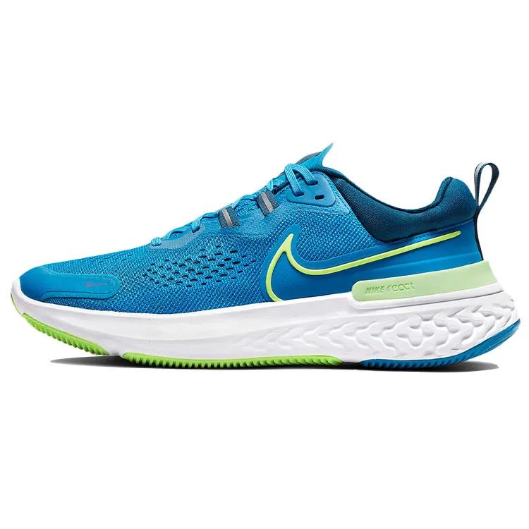 Nike React Miler 2 'Imperial Blue Lime Glow' (Unisex) Imperial Blue / Court Blue / White / Lime Glow Running Shoes CW7121 402