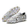 Children's football shoes Men's spikes Seamless fly-woven outdoor football shoes Youth artificial grass Professional football shoes