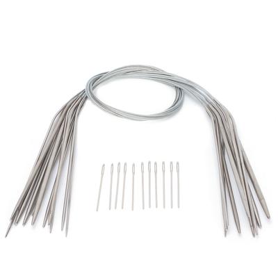 Rundstricknadeln Edelstahl Rundnadeln Verschiedene Größen Häkelstricknadeln 120cm