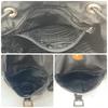 PRADA Tessuto Nylon Rucksuck Backpack Daypack Leather Black Women's Triangle Logo Plate