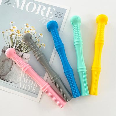 Jouet à mâcher en silicone pour bébé autiste, jouet de dentition sensoriel pour enfants autistes - Chewelry avec jouets à mâcher et anneaux de dentition TDAH