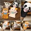 Firewood Dog Animal Plush Hand Puppet Sensory Toys Hand Finger Story Puppet Children