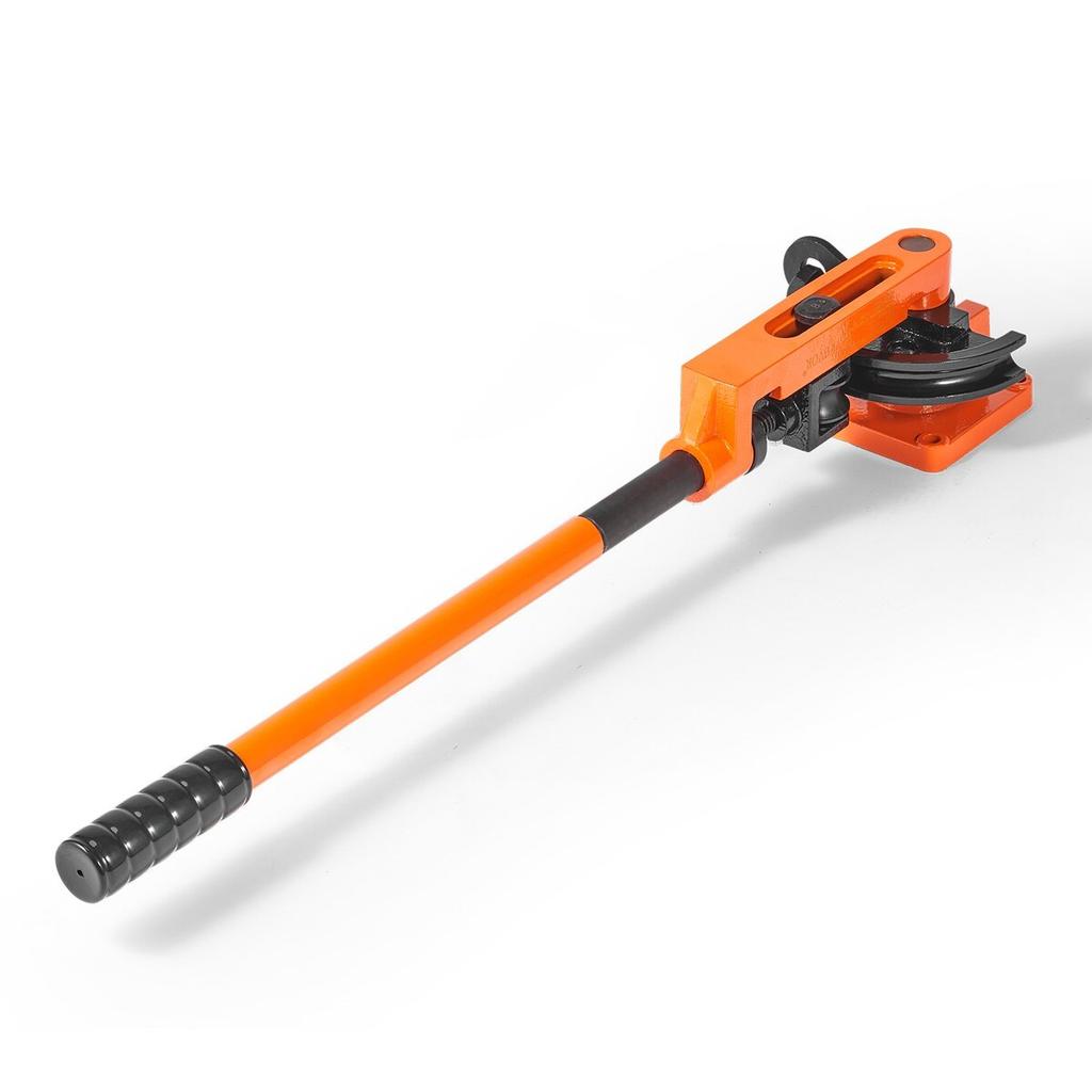 Pipe Tube Bender, 3/8" to 1" OD Manual Pipe Tube Bender with 7 Bending Dies, 180° Copper Aluminum Pipes Bending Tools for HVAC Air Conditioning