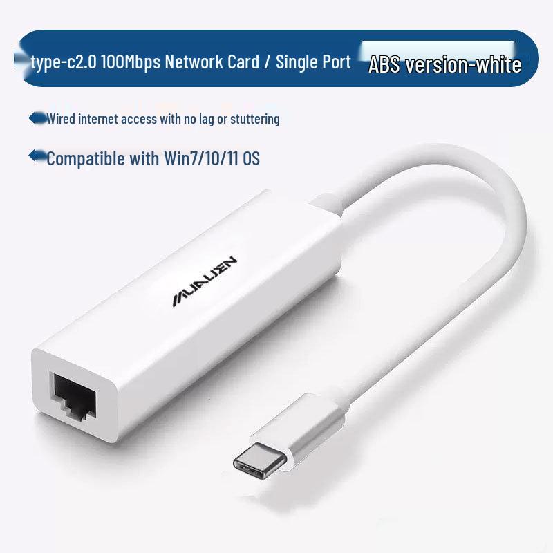 Driver-Free Type-C to RJ45 Gigabit Ethernet Adapter