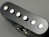 GOTOH Pickups Made In Japan Stratocaster Single Pickup with Black Neck Cover - - ST-Custom (No Package) GTPU-ST-CTM-N-NP