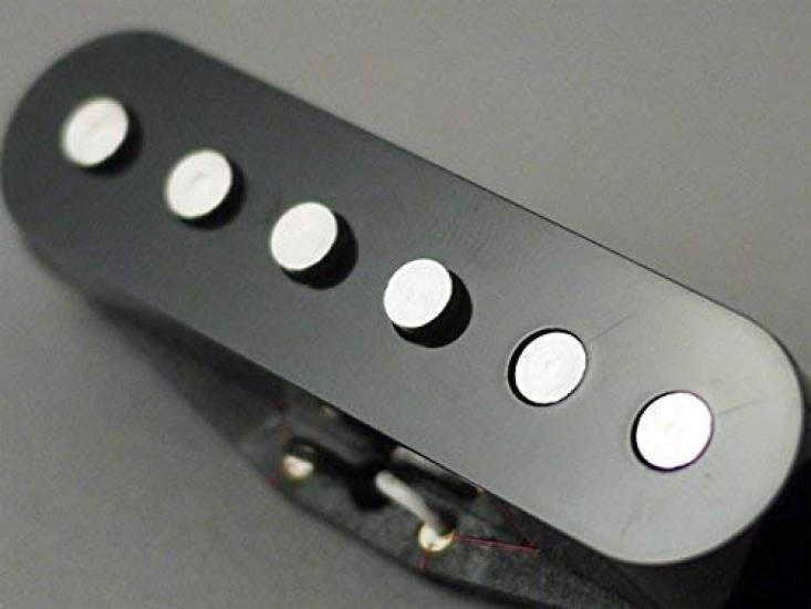 

GOTOH Pickups Made in Japan Stratocaster Single Pickup with Black Neck Cover - - ST-Custom (No Package) GTPU-ST-CTM-N-NP