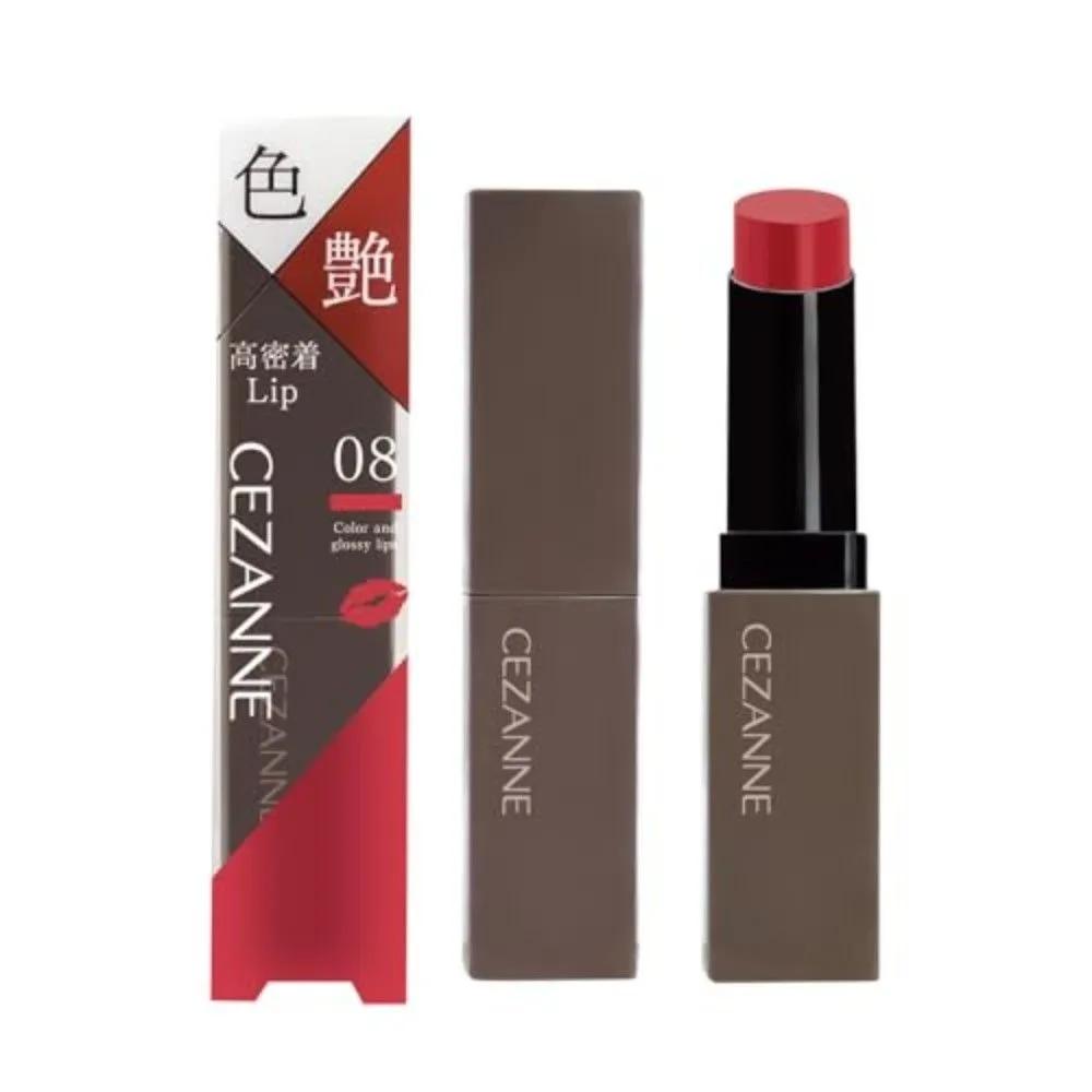 CEZANNE Lip Color Shield 08 Cherry Red 3.7g Set of 5 5-piece set