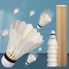12 Pcs Training Badminton Ball Duck Feather Badminton Shuttlecocks Durable