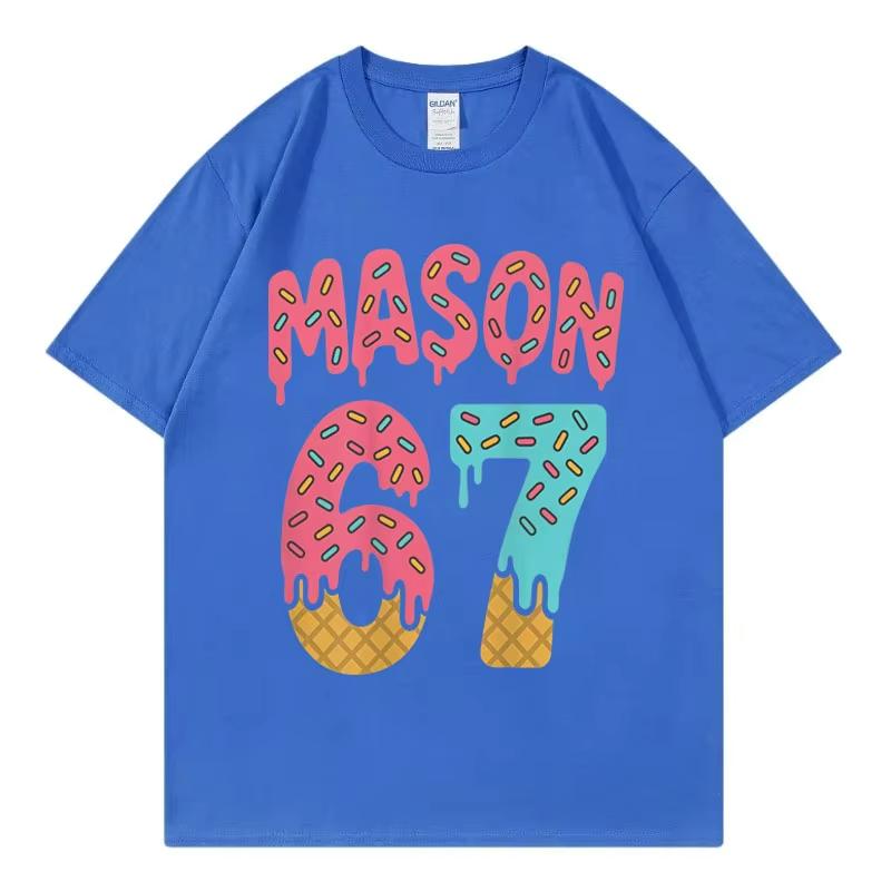 Funny Ice Cream Meme T Shirt Fashion Y2k Clothing Short Sleeve T-shirts High Quality Cotton Oversized T-shirts Unisex Streetwear