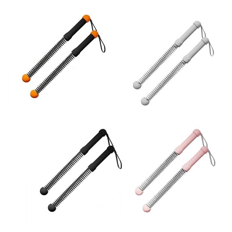 2Pcs Strength Training Rod Light Weight Muscle Building Cord Bicep Tricep Strengthener Sports Fitness Equipment