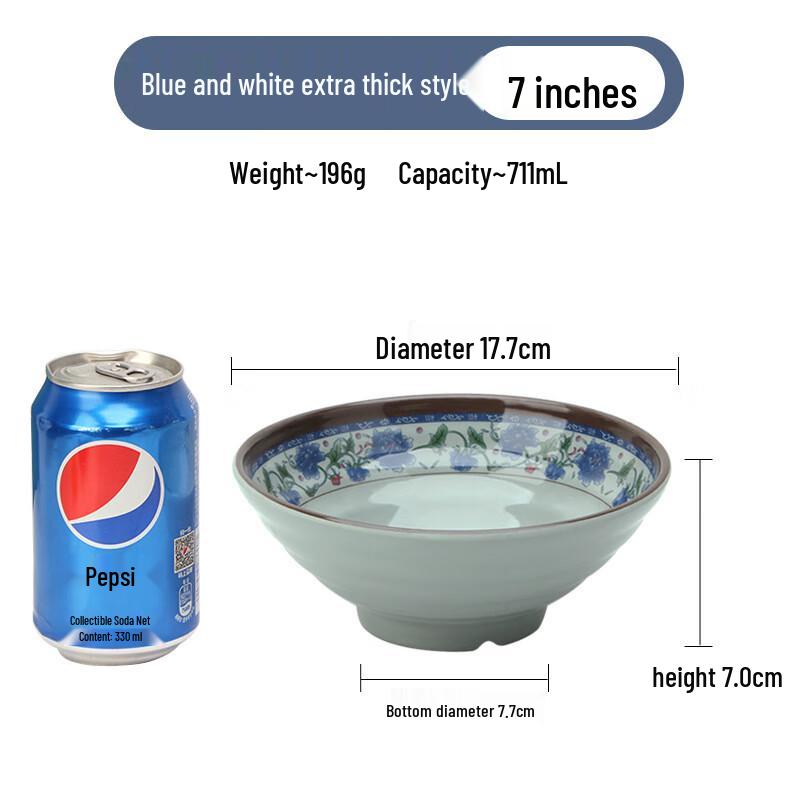 Jingyu Commercial Melamine Noodle Bowl