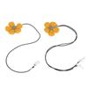 Hearing Aid Clip Prevent Lost Cute Flower Design Fixing Strap Hearing Aid Lanyard for Seniors Childr