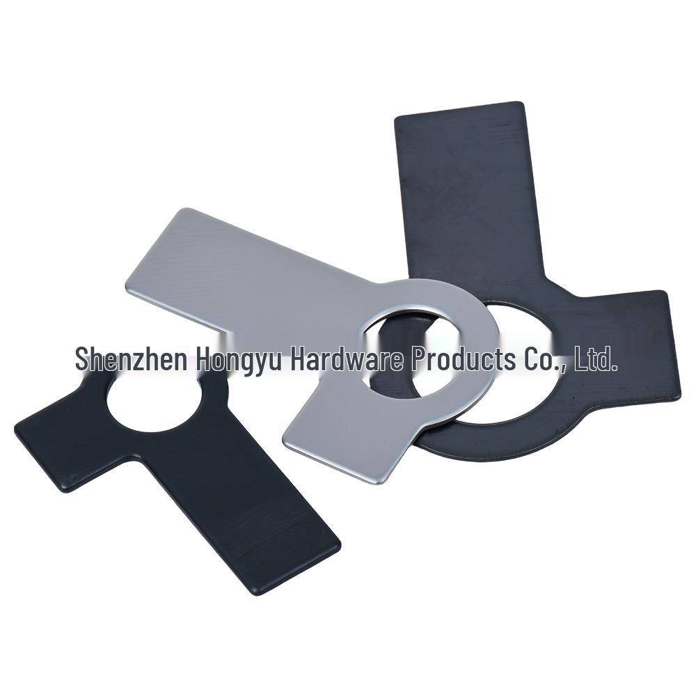 GB855/GB854 Blackened 304 Stainless Steel Double/Single Ear Stop Washer Φ12 (10 pcs) 304 Double Ear