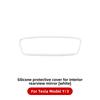 YZ For Tesla Model 3 Y Highland Juniper -2025 Silicone Rear View Mirror Protector Frame Center Console Rearview Cover