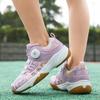 High Quality Pink Tennis Shoes For Girls Professional Badminton Shoes Kids Trainers Knob Breathable Mesh Children's Sports Shoes