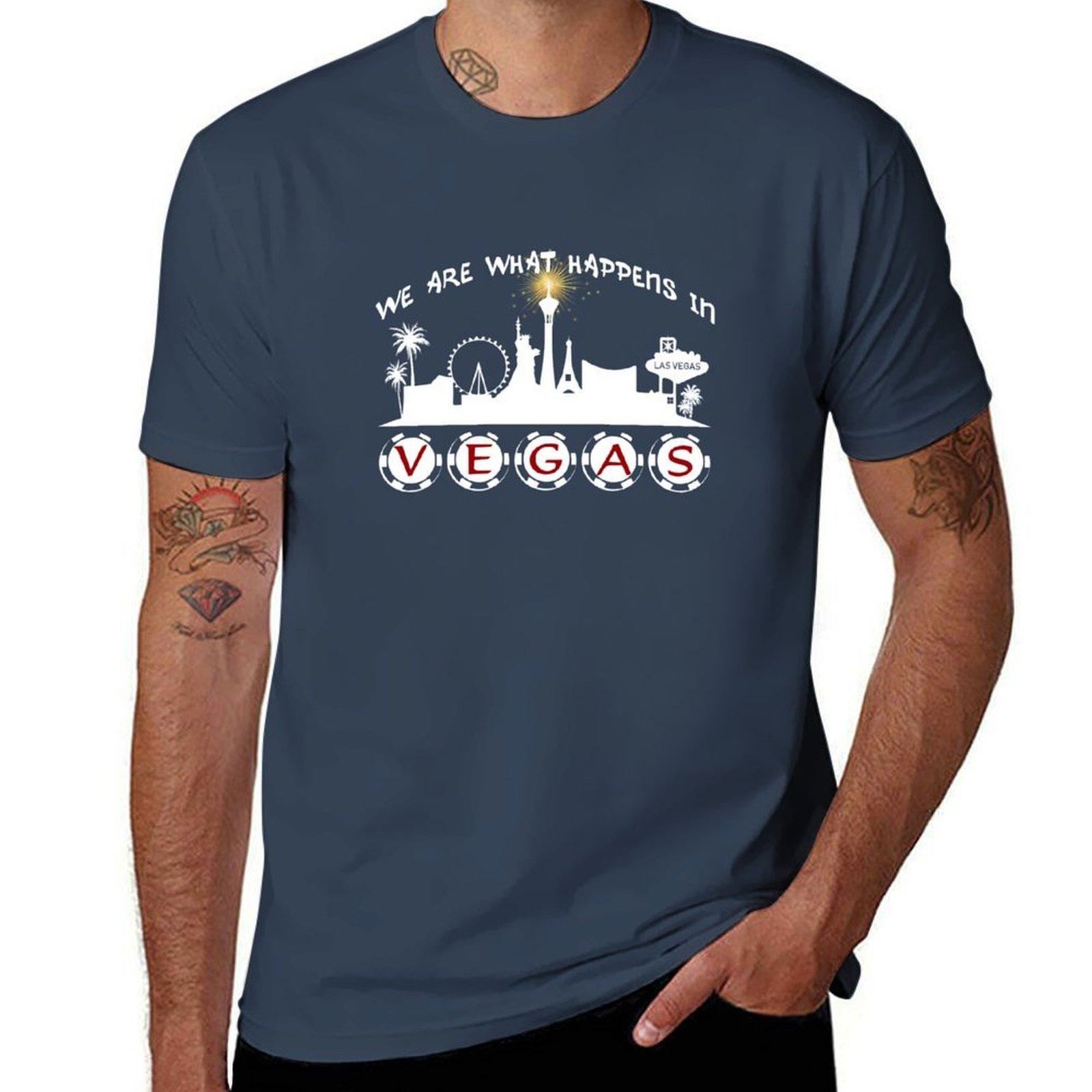 We are What Happens In Vegas TShirt Comfort Stretch Tee Shirt S