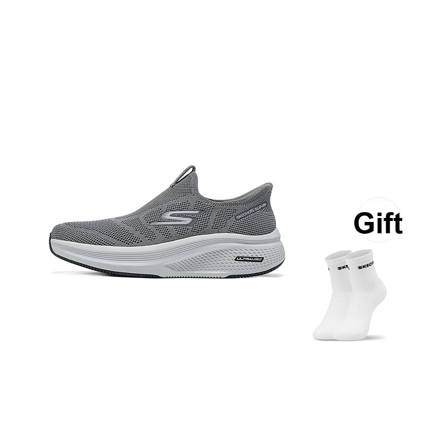Skechers Slip-Ins Mesh Comfortable Fashion Durable Quick-Dry Low-Top Casual Shoes Men sneakers Gray 220857-CHAR