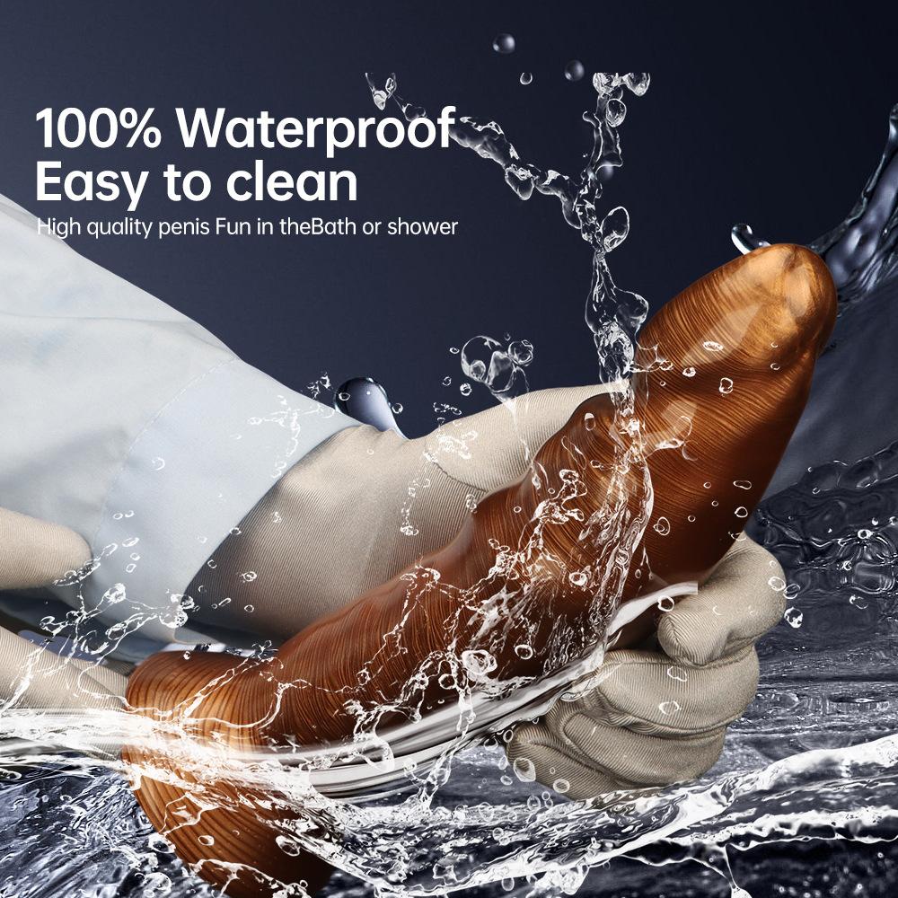 Mixed Color Curved Head Dildo Large Size Butt Plug Anal Dilator Masturbator Sex Toy 18+ Realistic Penis Big Dick