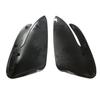 For KIA K3 Forte 2013-2018 Car Replacement Rearview Side Mirror Cover Wing Cap Exterior Door Case Trim Housing Carbon Fiber Look