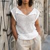 Summer Men Sleeveless Hollow See Through Casual Beach HolidayTank Tops Vest