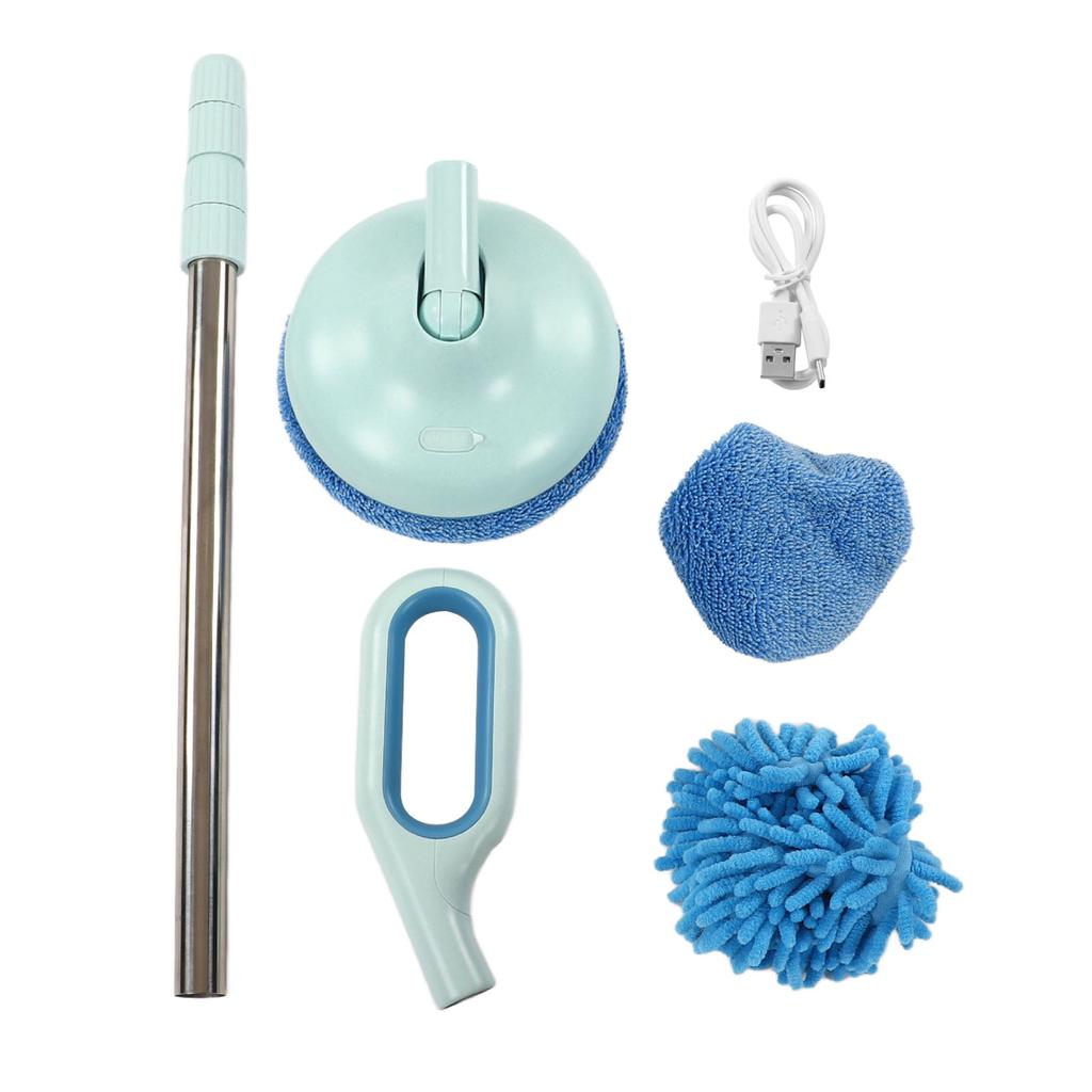 Cordless Electric Spin Scrubber 8.5W 5V 2A USB Charging Waterproof Retractable Electric Window