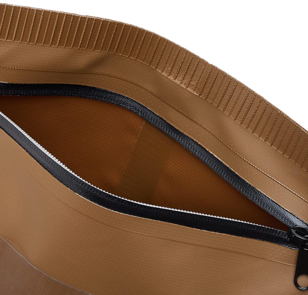 Toho Sangyo SUBROC 2759 Tarp No. Pouch, Large, Brown.