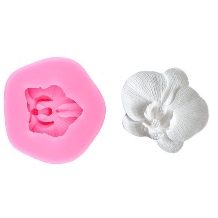 Silicone Mold DIY Wedding Flower Cupcake Topper Fondant Cake Decorating Tools Candy Clay Chocolate Soap Resin Moulds