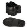 Tank sole lace-up rain shoes/Women's R-1022 BLACK-M