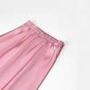 Dame Lilla Sateng Fishtail Midi Skjørt - Høy midje, A-linje, Rynket kroppsnær design