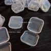 Transparent Jewelry Storage Box Multifunctional Mini Storage Earplug Box Portable Ring Earrings Necklace Storage Box