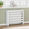 Copritermosifone Bianco 104 x 20 x 82 cm Legno Ingegnerizzato