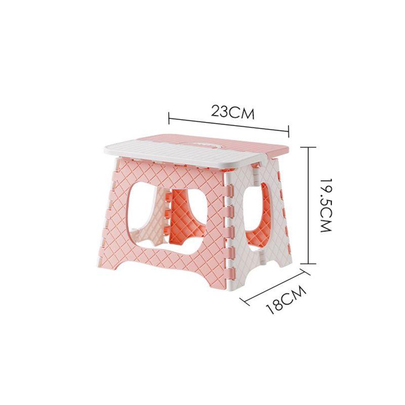 Multi Folding Plastic Purpose Step Stool Sturdy Seat Home Portable Camp Chair