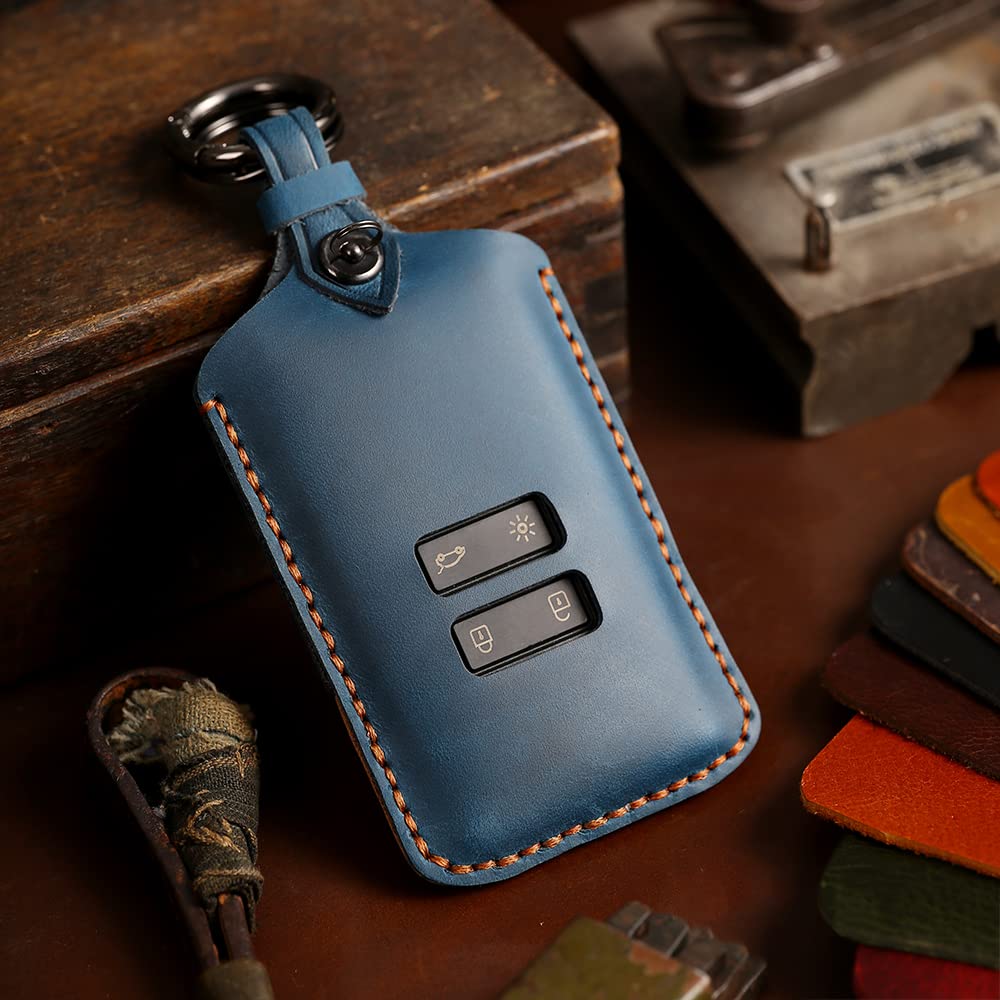 [ontto] Renault Smart Key Case, Key Cover, Car Accessory, Shockproof, Key Chain, Stylish, Good