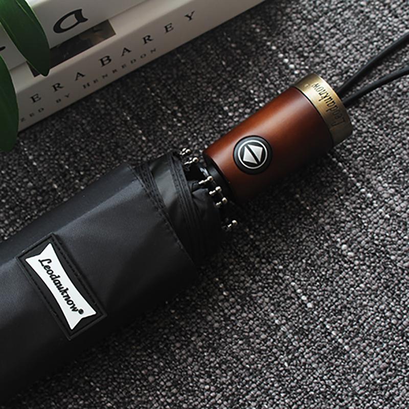 Роскошный автоматический зонт для мужчин — фото 4