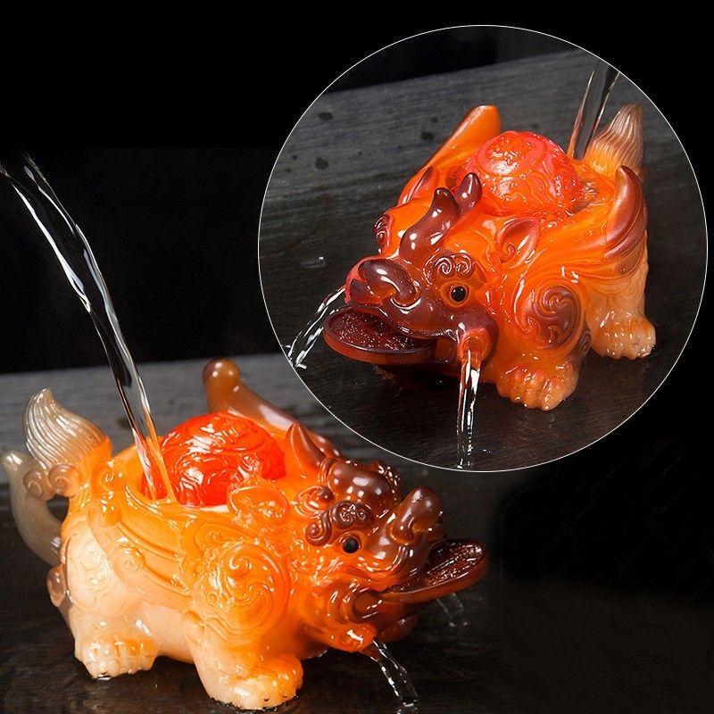 Фигурка Пиксиу для чайной церемонии, меняющая цвет One Size