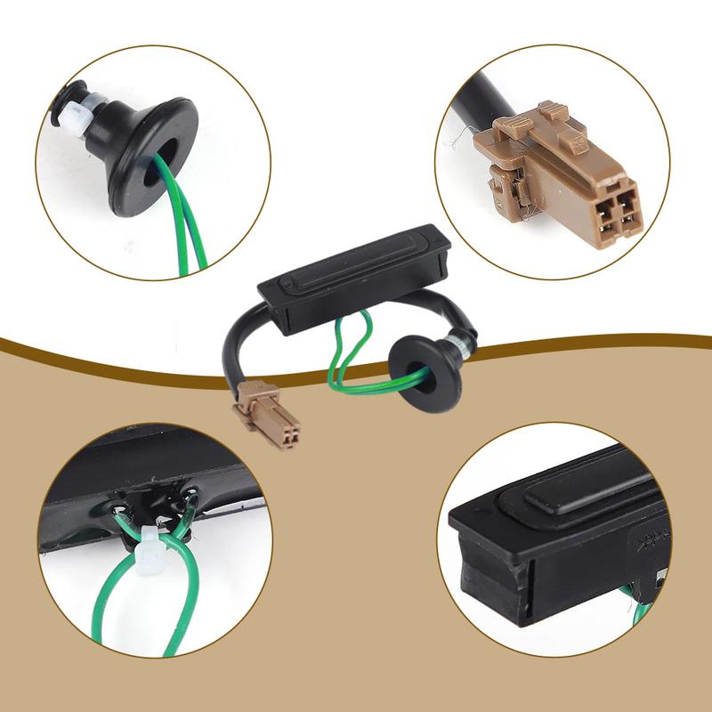 Rear Switch Trunk Release Lid Lock Handle Button for Subaru Forester Legacy Outback 2010 2011 2012 2013 2014-2017 63270-FJ000