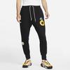 Nike Bestickte Gänseblümchen-Bündchen Sporthose Herren Unterteil Schwarz DM5013-010