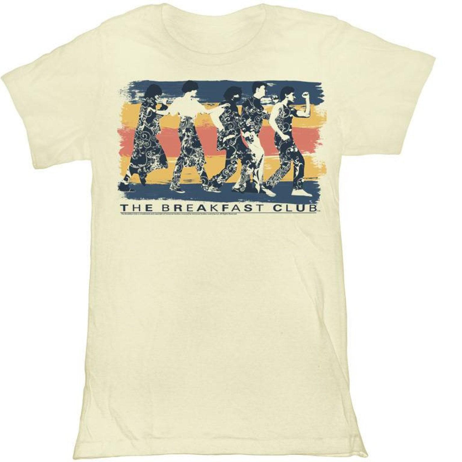 Breakfast Club Dance Away Natural Junior Women s T-Shirt L