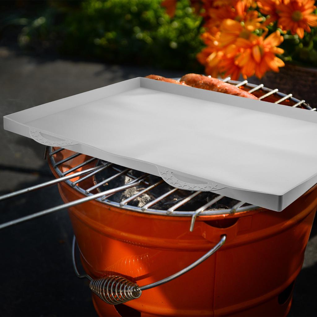 Silicone Griddle Mat Heavy Duty Reusable Protective Cover for Grill Griddle Non Stick Easy Clean Heat Resistant Mat
