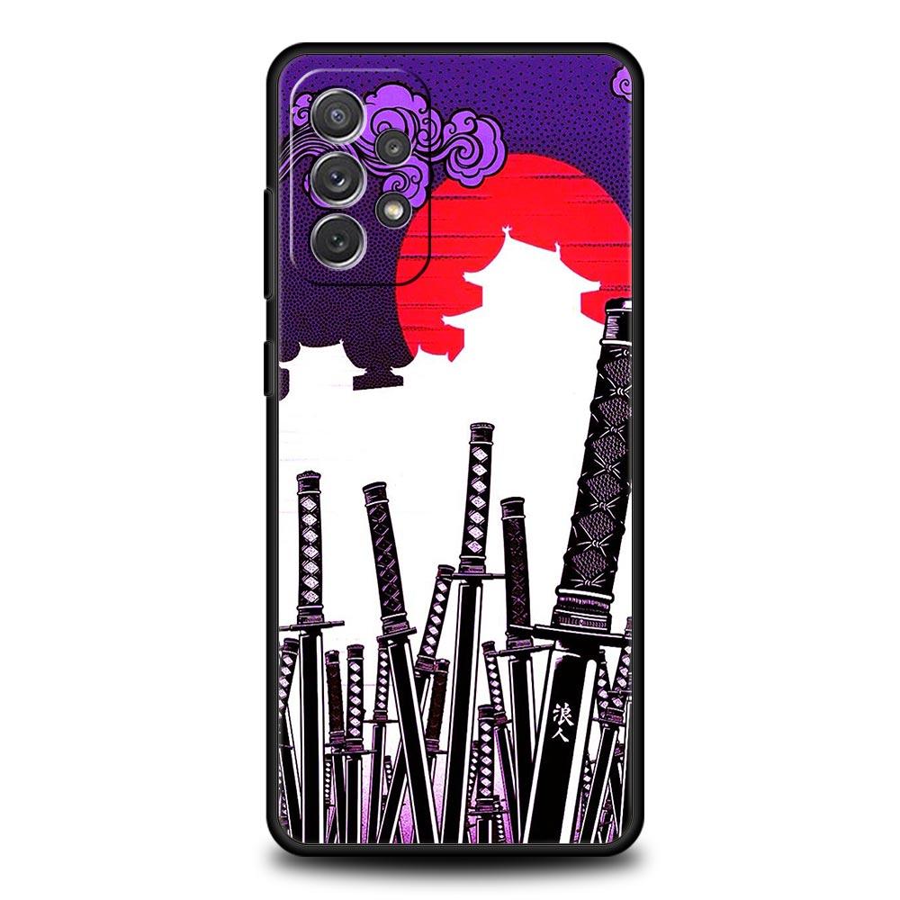 The Sword Creative Pattern Phone Case for Samsung Galaxy A55 A35 A17 A07 A15 A13 A25 A51 A71 A72 A73 A32 A52 A52S A41 Soft TPU