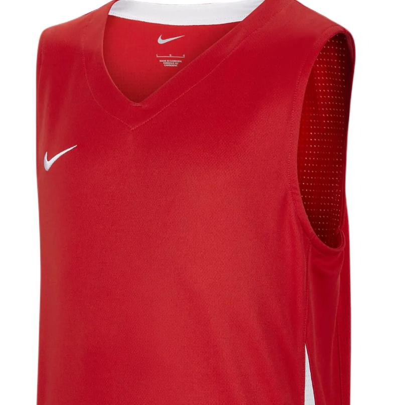 Nike Fashion Simple Lightweight Pullover Vest Kids Tops University-Red White HF0698-657