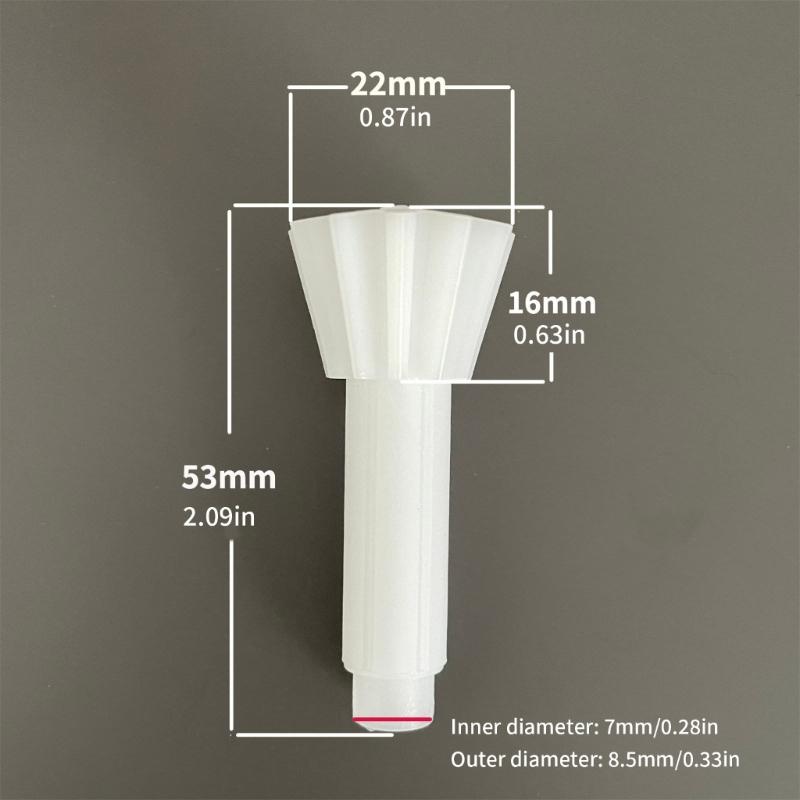 3 pièces d'engrenages en plastique pour un fonctionnement stable dans les tâches de hachage de viande Réduction des taux de défaillance grâce à l'amélioration de la répartition de la charge