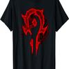 Warcraft Logo Alliance Saturated Majestic Fantasy Gamer T-Shirt(1)