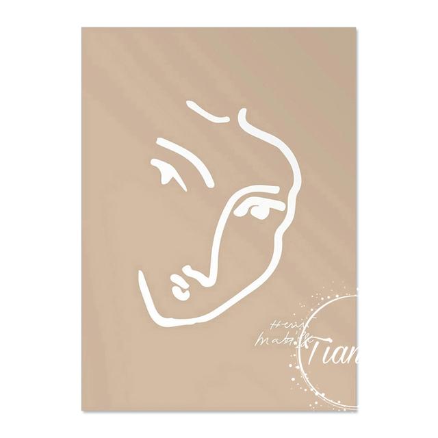Vintage Abstract Matisse Line Figure Minimalist Europe Canvas Painting Posters Prints Wall Art Pictures Living Room Home Decor No Frame