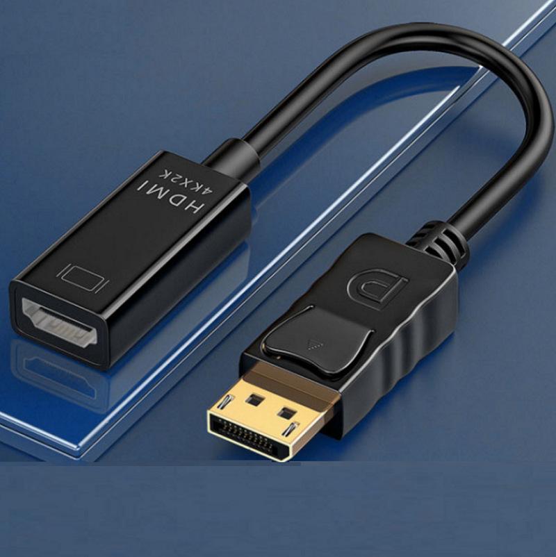 Large DisplayPort To HDMI Adapter Cable - High-Definition TV Interface